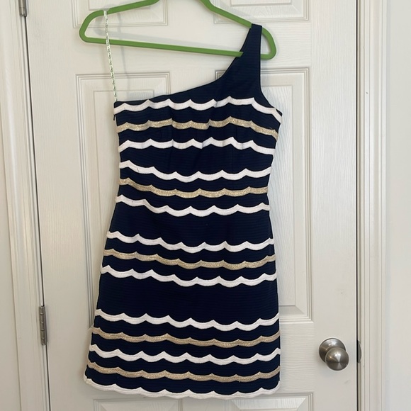 Lilly Pulitzer Tylar One Shoulder Dress - Picture 2 of 6